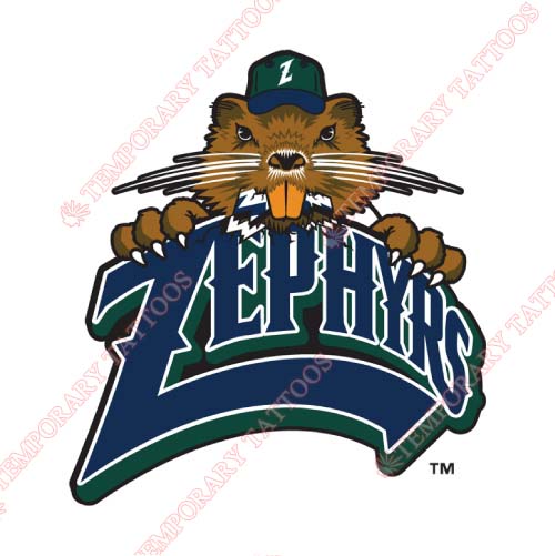 New Orleans Zephyrs Customize Temporary Tattoos Stickers NO.8192